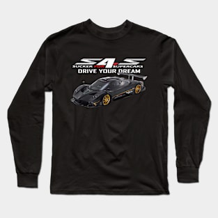 Pagani Zonda Supercar Products Long Sleeve T-Shirt